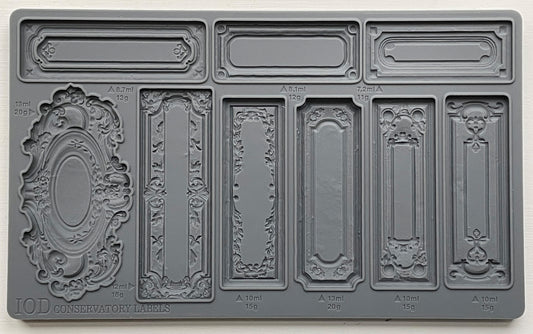 Conservatory Labels IOD Mould