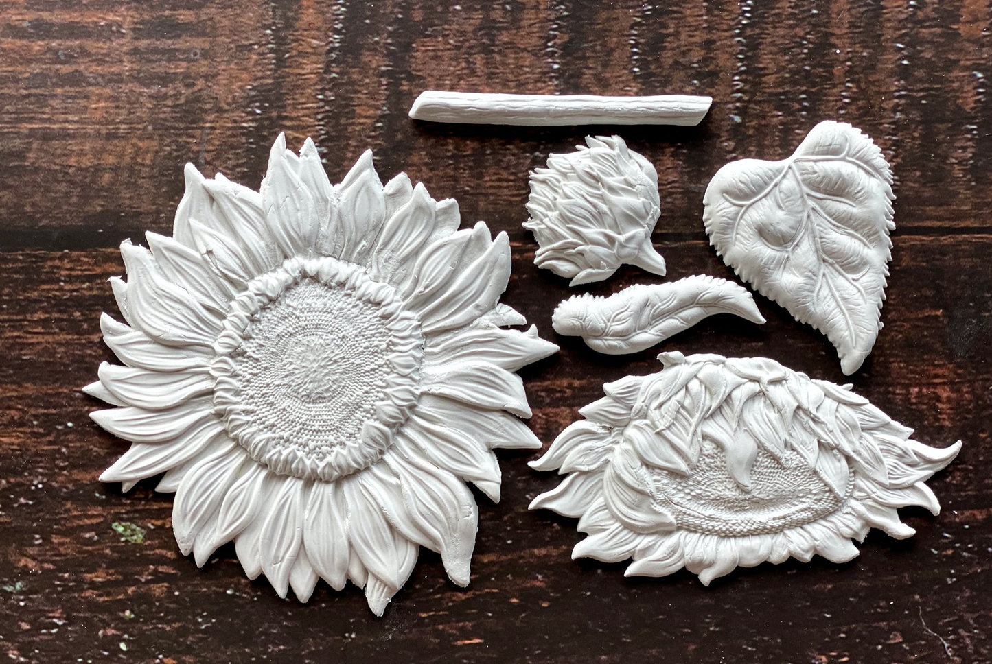 IOD air dry clay from Sunflowers Molds