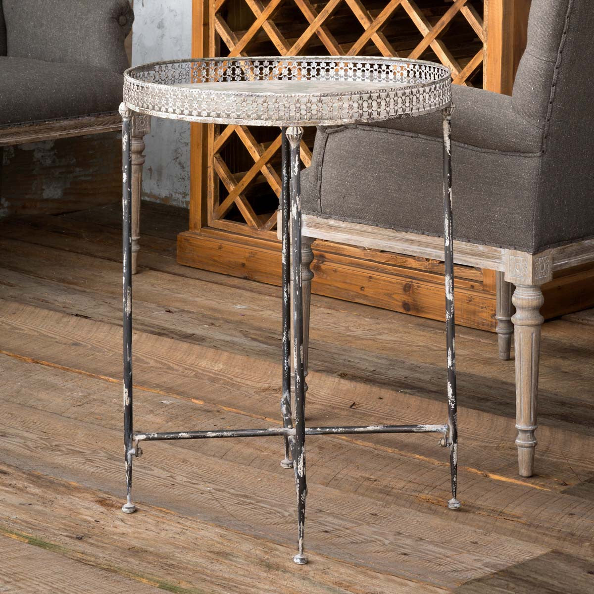 Filigree Serving Table