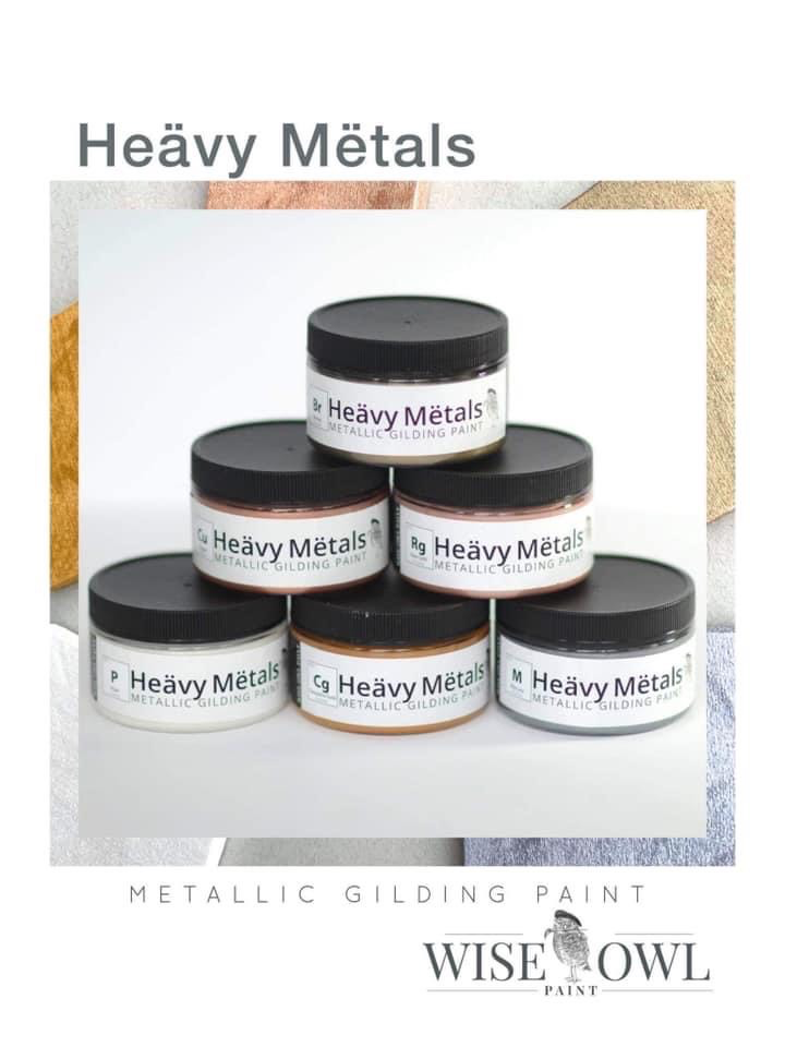 Heavy Metals Metallic Gilding Paint | Wise Owl