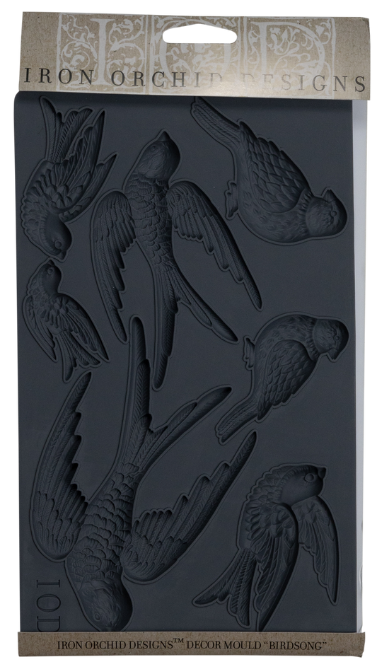 IOD Birdsong Decor Moulds by Iron Orchid Designs